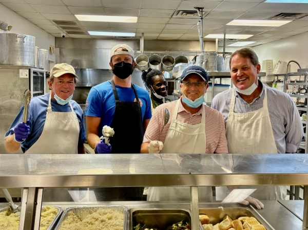 Men on a Mission: Serving at Sgt. Ashley Center