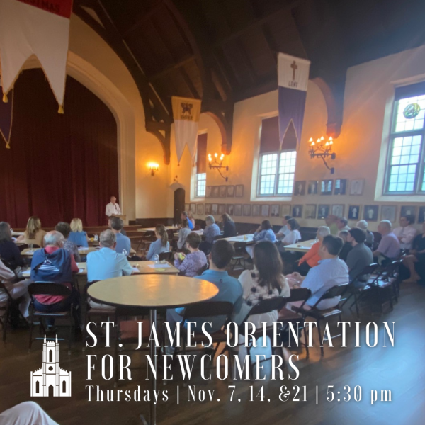 St. James Orientation for Newcomers